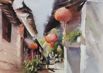 2021 SWS Exhibition - Alley in Lijiang